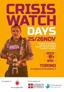 La locandina dei CrisisWatch Days 2023